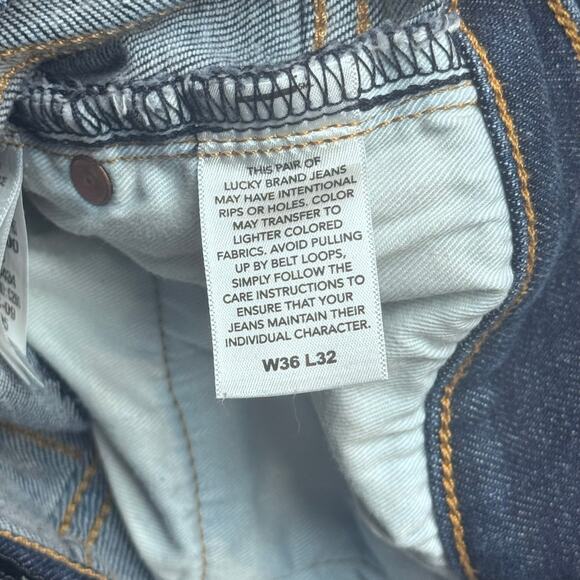 Lucky Brand Men’s Jeans Size 36x32 - Picture 5 of 5